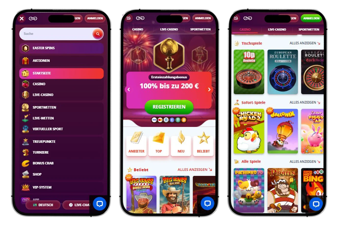 Casino Infinity app