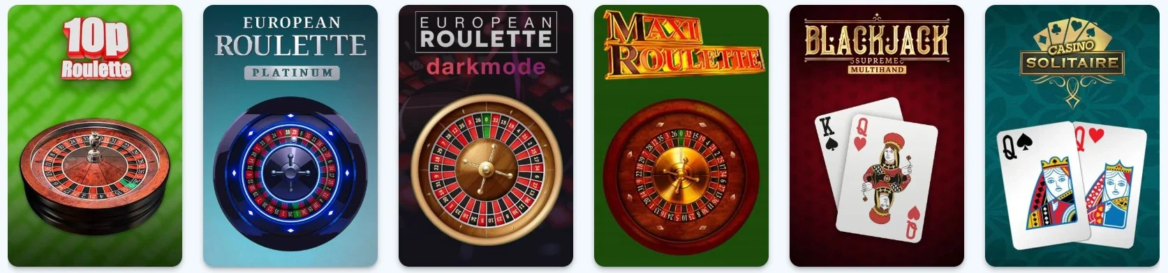 Casino Infinity Tischspiele